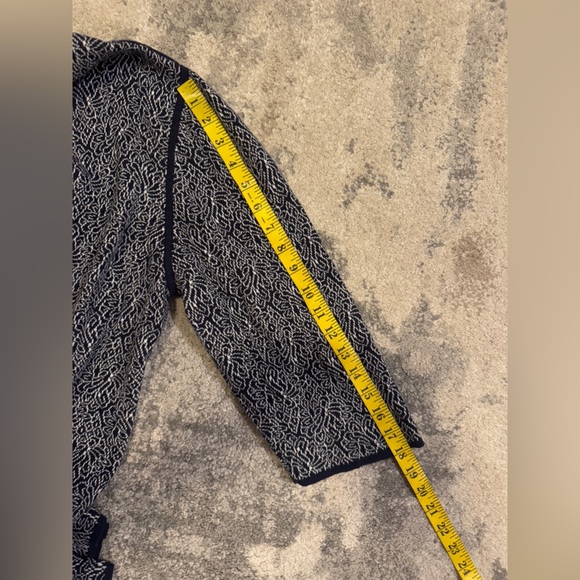 Womens Navy Blue Coldwater Creek Cardigan - Picture 8 of 8